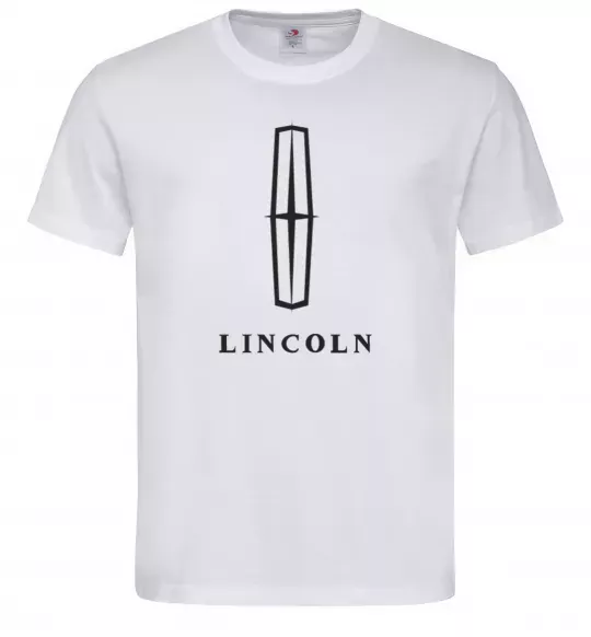 Чоловіча футболка Logo Lincoln Білий фото