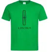 Чоловіча футболка Logo Lincoln Зелений Чоловіча футболка Logo Lincoln Зелений фото