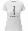Жіноча преміум футболка Logo Lincoln Білий фото