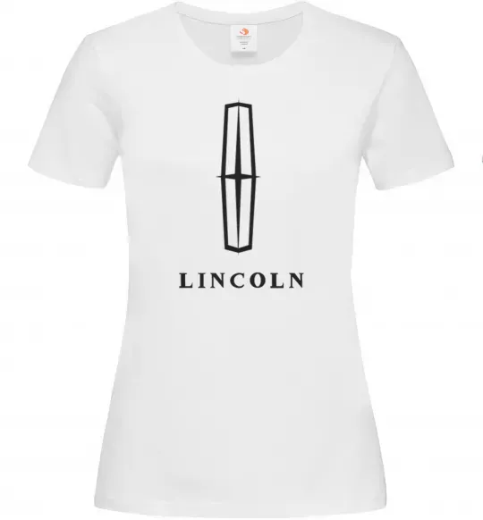 Женская футболка Logo Lincoln Белый фото
