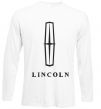 Лонгслів Logo Lincoln Білий фото