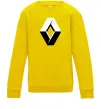 Детский Свитшот Значoк Renault Солнечно желтый фото