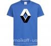 Дитяча футболка Значoк Renault Яскраво-синій фото