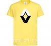 Детская футболка Значoк Renault Лимонный фото
