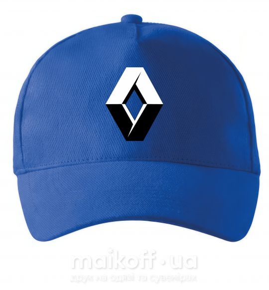 Кепка Значoк Renault Яскраво-синій фото
