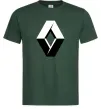 Чоловіча футболка Значoк Renault Темно-зелений фото