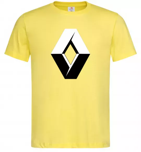Чоловіча футболка Значoк Renault Лимонний фото