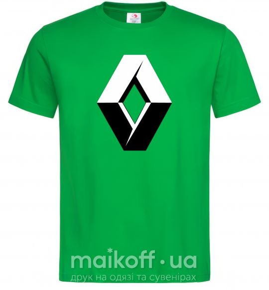 Чоловіча футболка Значoк Renault Зелений фото