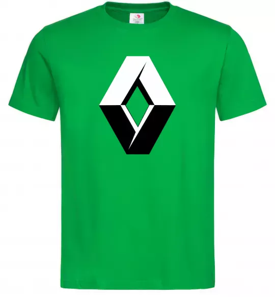 Чоловіча футболка Значoк Renault Зелений фото