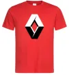 Чоловіча футболка Значoк Renault Червоний фото