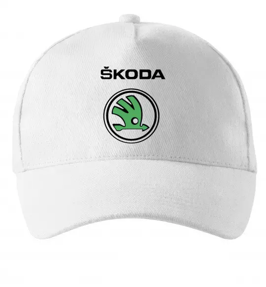 Кепка Logo skoda Білий фото