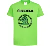 Детская футболка Logo skoda Лаймовый фото