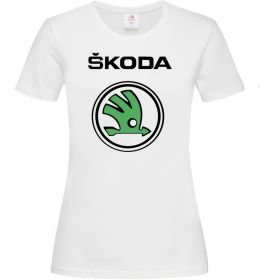 Жіноча футболка Logo skoda