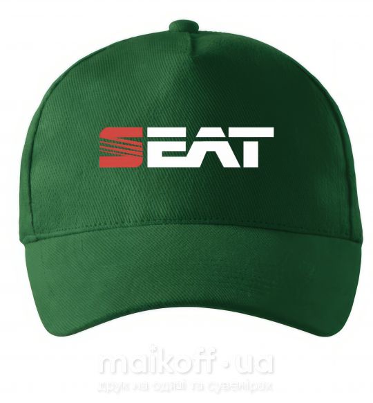 Кепка Seat logo Темно-зелений фото
