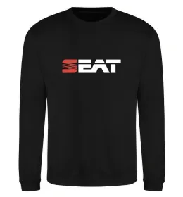 Свитшот I Love Seat Черный фото