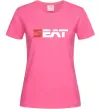 Жіноча футболка Seat logo Яскраво-рожевий фото