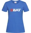 Жіноча футболка Seat logo Яскраво-синій фото