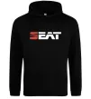 Жіноча толстовка (худі) Seat logo Чорний Жіноча толстовка (худі) Seat logo Чорний фото