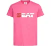 Дитяча футболка Seat logo Яскраво-рожевий Дитяча футболка Seat logo Яскраво-рожевий фото