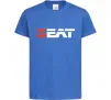 Дитяча футболка Seat logo Яскраво-синій Дитяча футболка Seat logo Яскраво-синій фото
