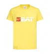 Детская футболка Seat logo Лимонный фото