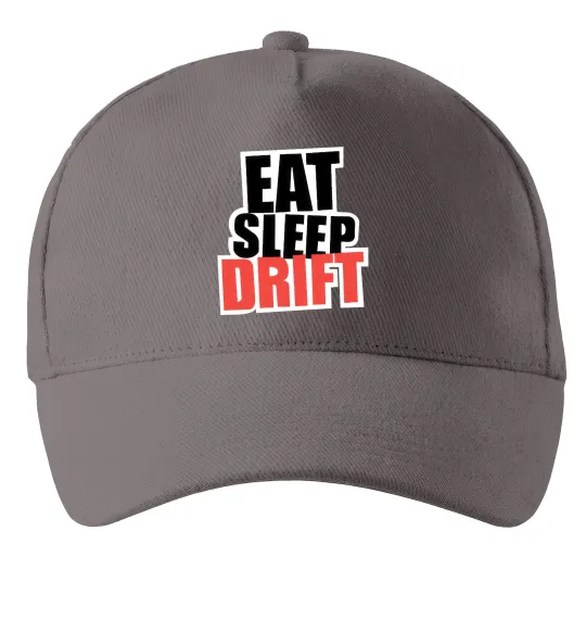 Кепка Eat sleep drift Сірий фото