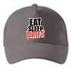 Кепка Eat sleep drift Сірий фото