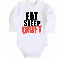 Дитячий бодік Vintage Speedrace Білий фото