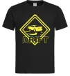Мужская футболка Дрифт знак Черный Мужская футболка Дрифт знак Черный фото