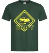 Мужская футболка Дрифт знак Темно-зеленый Мужская футболка Дрифт знак Темно-зеленый фото
