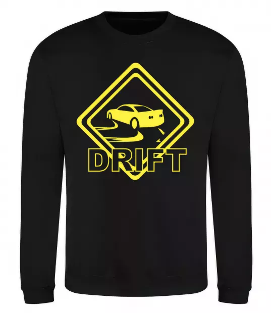 Свитшот Дрифт знак Черный фото