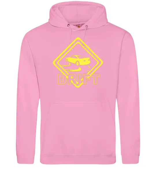 Женская толстовка (худи) Дрифт знак Розовый фото