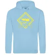 Женская толстовка (худи) Дрифт знак Голубой фото