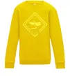 Детский Свитшот Дрифт знак Солнечно желтый Детский Свитшот Дрифт знак Солнечно желтый фото