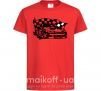 Детская футболка Гоночная машина Красный фото