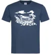Чоловіча футболка Alfa romeo car Темно-синій фото