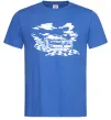 Чоловіча футболка Alfa romeo car Яскраво-синій фото