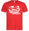 Чоловіча футболка Alfa romeo car Червоний фото