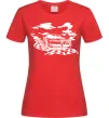 Женская футболка Alfa romeo car Красный фото