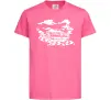 Детская футболка Alfa romeo car Ярко-розовый фото