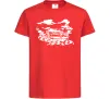 Детская футболка Alfa romeo car Красный фото