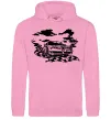 Чоловіча толстовка (худі) Alfa romeo car Рожевий фото