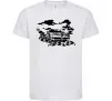 Детская футболка Alfa romeo car Белый фото