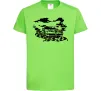 Детская футболка Alfa romeo car Лаймовый фото