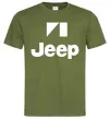 Мужская футболка Logo Jeep Оливковый Мужская футболка Logo Jeep Оливковый фото