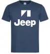 Мужская футболка Logo Jeep Темно-синий Мужская футболка Logo Jeep Темно-синий фото