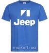 Чоловіча футболка Logo Jeep Яскраво-синій фото