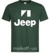 Чоловіча футболка Logo Jeep Темно-зелений фото