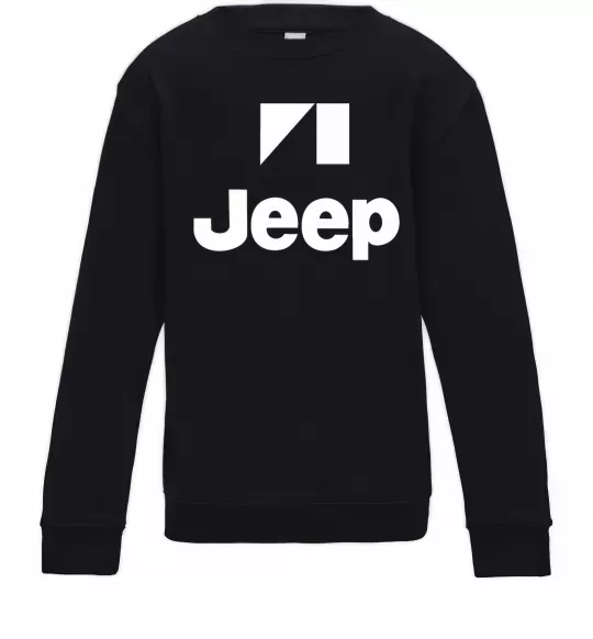 Дитячий світшот Logo Jeep Чорний фото