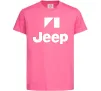 Дитяча футболка Logo Jeep Яскраво-рожевий фото
